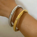Classic Gold Bangle - Luvinae