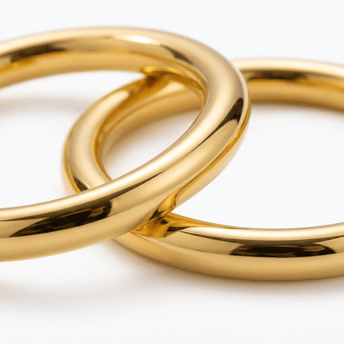 Classic Gold Bangle - Luvinae