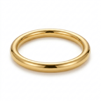 Classic Gold Bangle - Luvinae