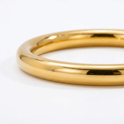 Classic Gold Bangle - Luvinae