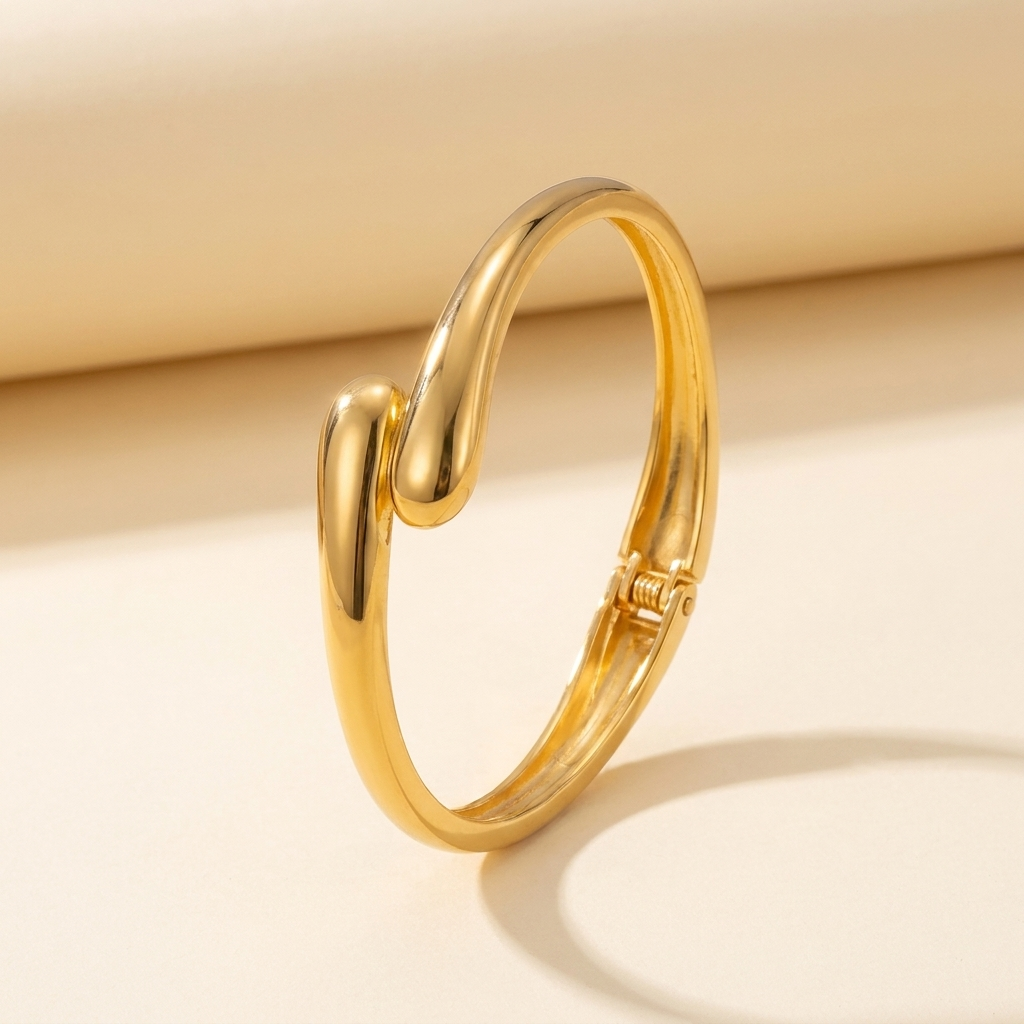 Chunky 18K Gold Bracelet